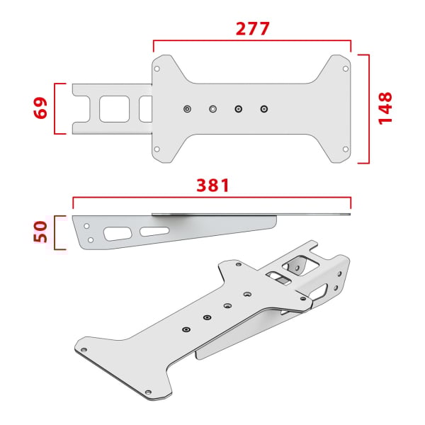 VIRPIL EU | VPC Desk Mount V2 Adapter - TMW Throttle